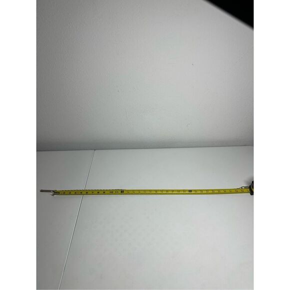 Vintage Calvin Klein Silver Tone Geometric Chain Belt One size Logo 33” *Notes - Picture 4 of 8